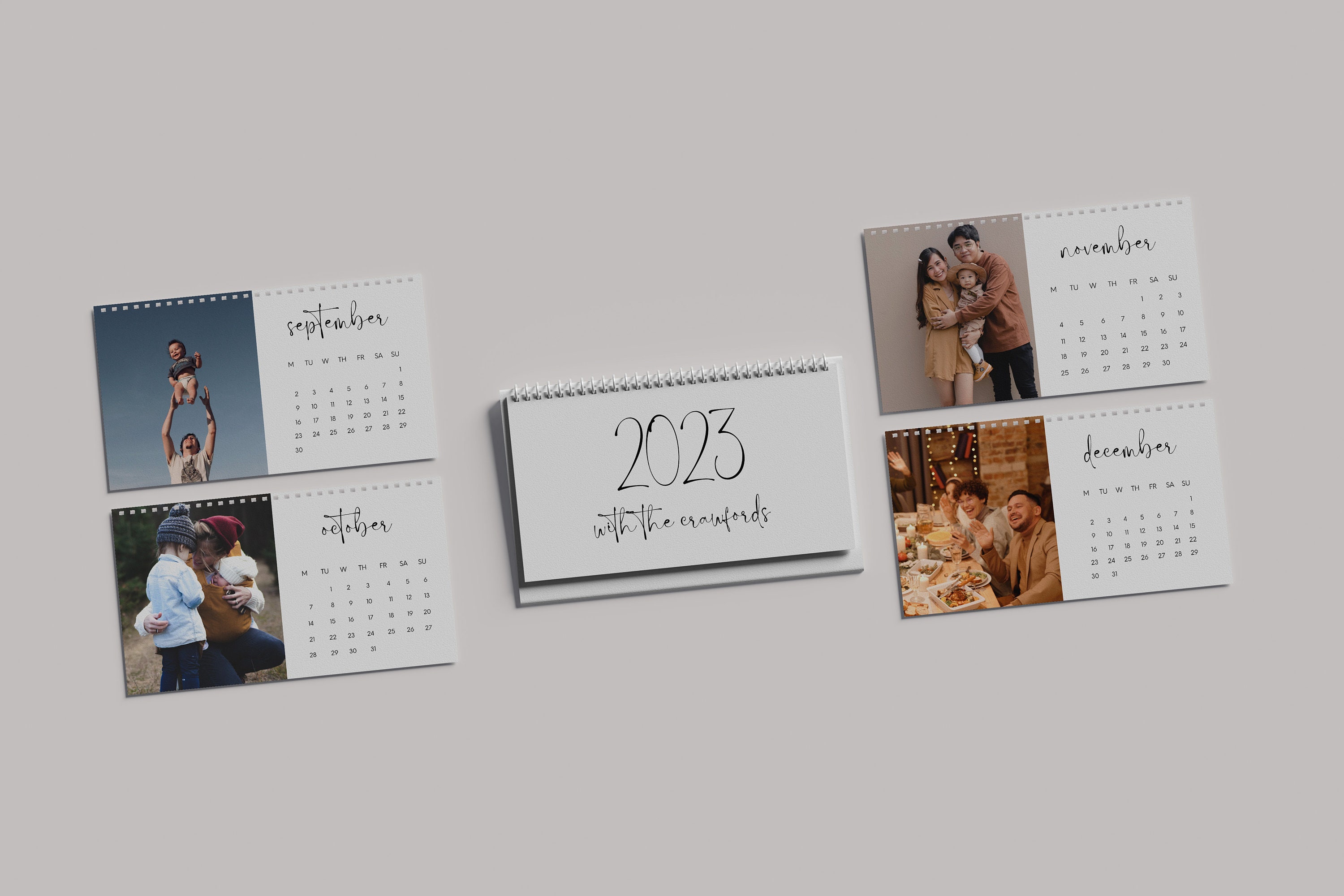 Custom Desk Calendar | Minimalistic Design sold by Annice Foller | SKU ...