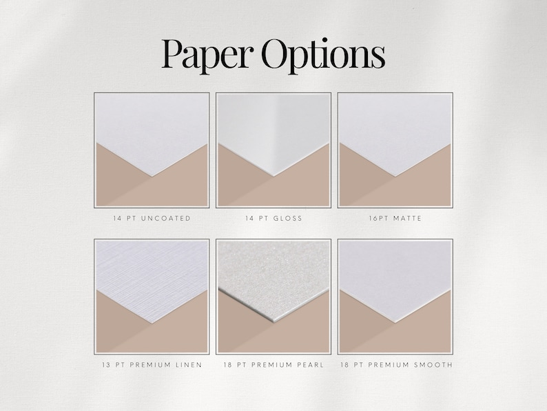 Minimalistic Wedding Thank You Cards | Printed & Shipped - Etsy