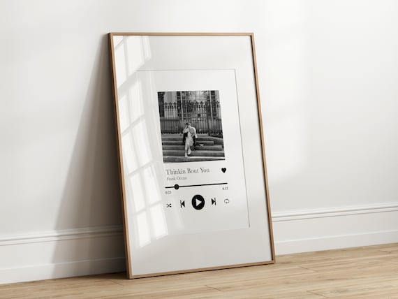 Custom Song Wall Art | Printed & Shipped
