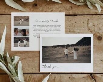 Personalized Wedding Thank You Cards | Printed & Shipped
