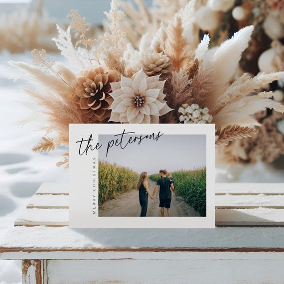 Minimalistic Christmas Cards | Printed & Shipped