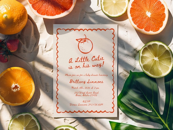 Little Cutie | Baby Shower Invitations