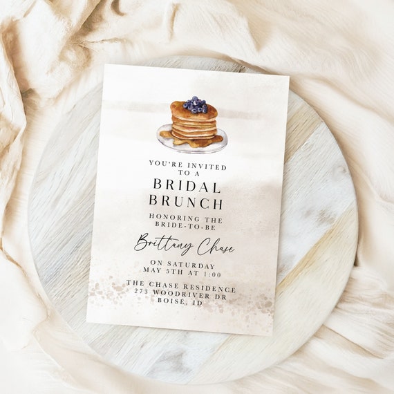 Bridal Brunch Invitations | Printed & Shipped