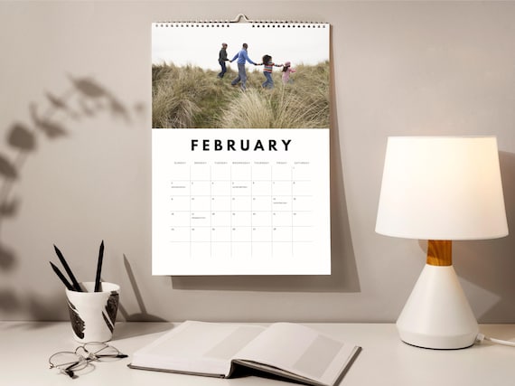 2025 Custom Wall Calendar | Simplistic Design | Printed & Shipped
