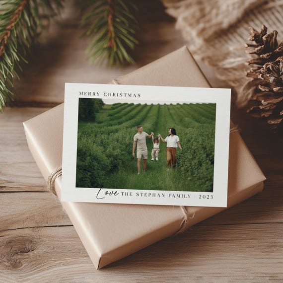 Simplistic Christmas Cards | Printed & Shipped