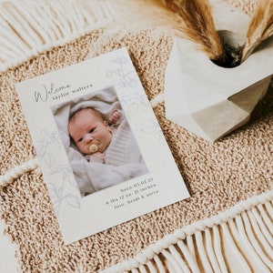 Faire-part de naissance fantaisiste | Imprimé et expédié