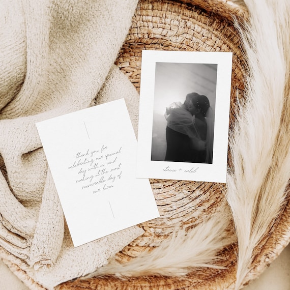 Handwritten Wedding Thank You Cards | Printed & Shipped