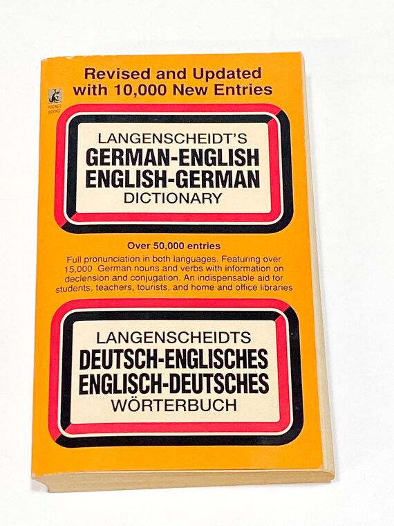 Langenscheidt's German English Dictionary English German