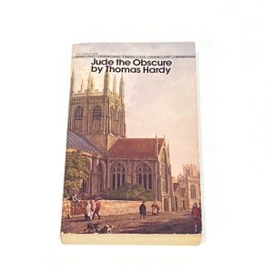 Jude the Obscure - Thomas Hardy - 1989 Vintage Paperback Book - Classic Literature - PreOwned Good