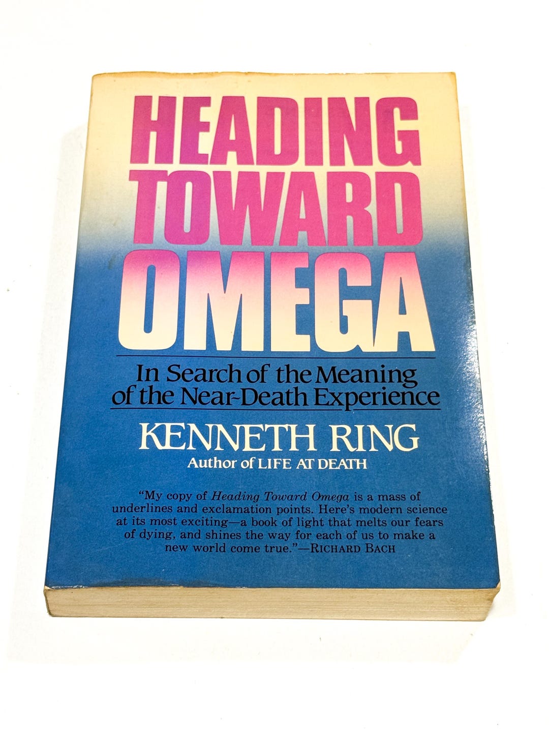 Kenneth Ringer Heading Toward Omega - Kenneth Ring - Used Paperback - Near-death ...
