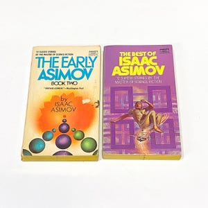 Isaac Asimov - The Best of -  Early Asimov Book Two - Science Fiction Paperback Sci Fi Book Lot PreOwned Good