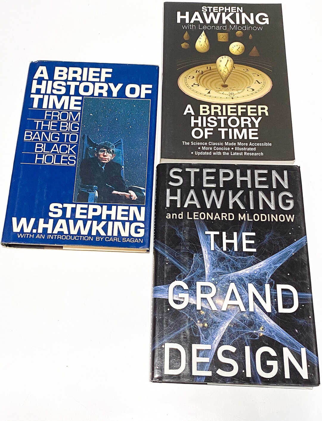 Stephen Hawking A Brief History of Time Briefer History Etsy