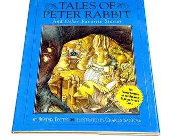 The Complete Tales of Peter Rabbit by Beatrix Potter - 1986 Children's Book - Vintage Hardcover Book - PreOwned Good Condition