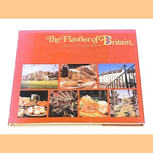 Used Cookbook - The Flavor of Britain - Vintage - Classic Recipes - Retro Kitchen Decor - Gift for Chefs & Foodies - Pre Owned