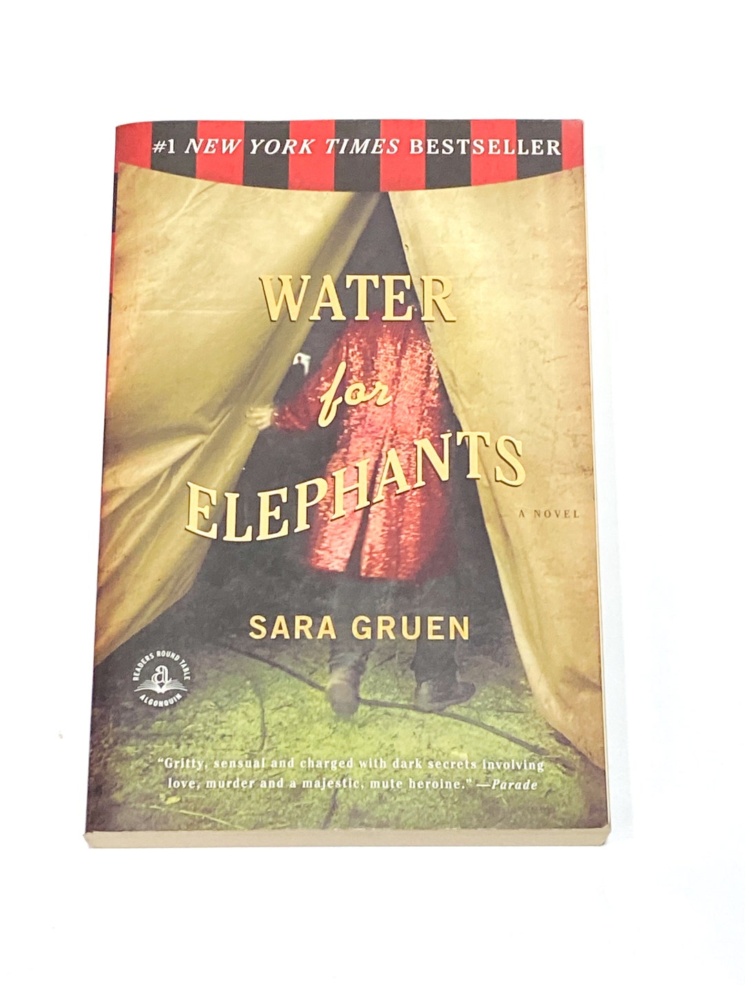 Water for Elephants - Sara Gruen - Vintage Paperback Book - Pre Owned ...