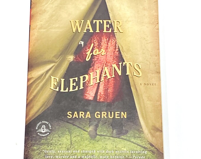Water for Elephants - Sara Gruen - Vintage Paperback Book - Pre Owned ...
