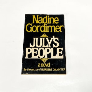 Used Fiction Paperback Book - July&#39;s People - Nadine Gordimer - Classic Literature - Vintage Pre Owned - Good