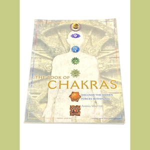 Vintage Chakra Book by Annika Wauters - New Age Mysticism Esoteric - Pre Owned and in Good Condition - Rare Find