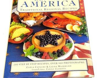 Pre-Owned American Cookbook - Regional Family Recipes Hardcover 1994