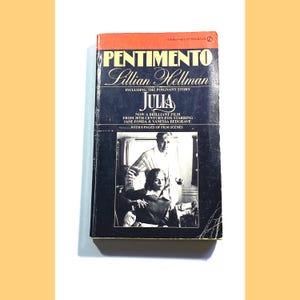 Pentimento - Lillian Hellman - Vintage Paperback Book - Memoir  - PreOwned Good Condition