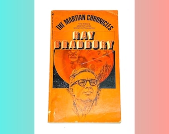 The Martian Chronicles - Ray Bradbury - Sci Fi Paperback - Science Fiction Vintage Book - Pre Owned Used - Very Good Condition