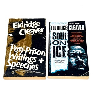 Eldridge Cleaver Vintage Paperback Lot: Soul on Ice, Post-Prison Writings – Black History Essays