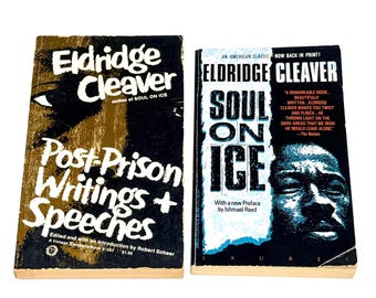 Eldridge Cleaver Vintage Paperback Lot: Soul on Ice, Post-Prison Writings – Black History Essays
