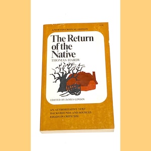 The Return of the Native - Thomas Hardy - Classic Literature - Vintage Paperback - Pre Owned Used Book - Very Good Condition