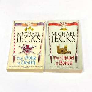 Michael Jecks - Chapel of Bones - Tolls of Death - Science Fiction Paperback Sci Fi Book Lot PreOwned Good
