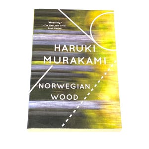 Haruki Murakami - Norwegian Wood - Paperback - Vintage Book  - Classic Literature - Pre Owned Used - pub 2000 - Very Good Condition