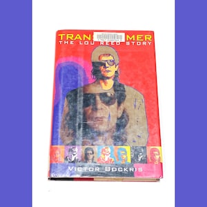 Transformer The Lou Reed Story - Memoir Bio - Vintage Hardcover - Victor Bockris - Pre-Owned Used -   Condition Good