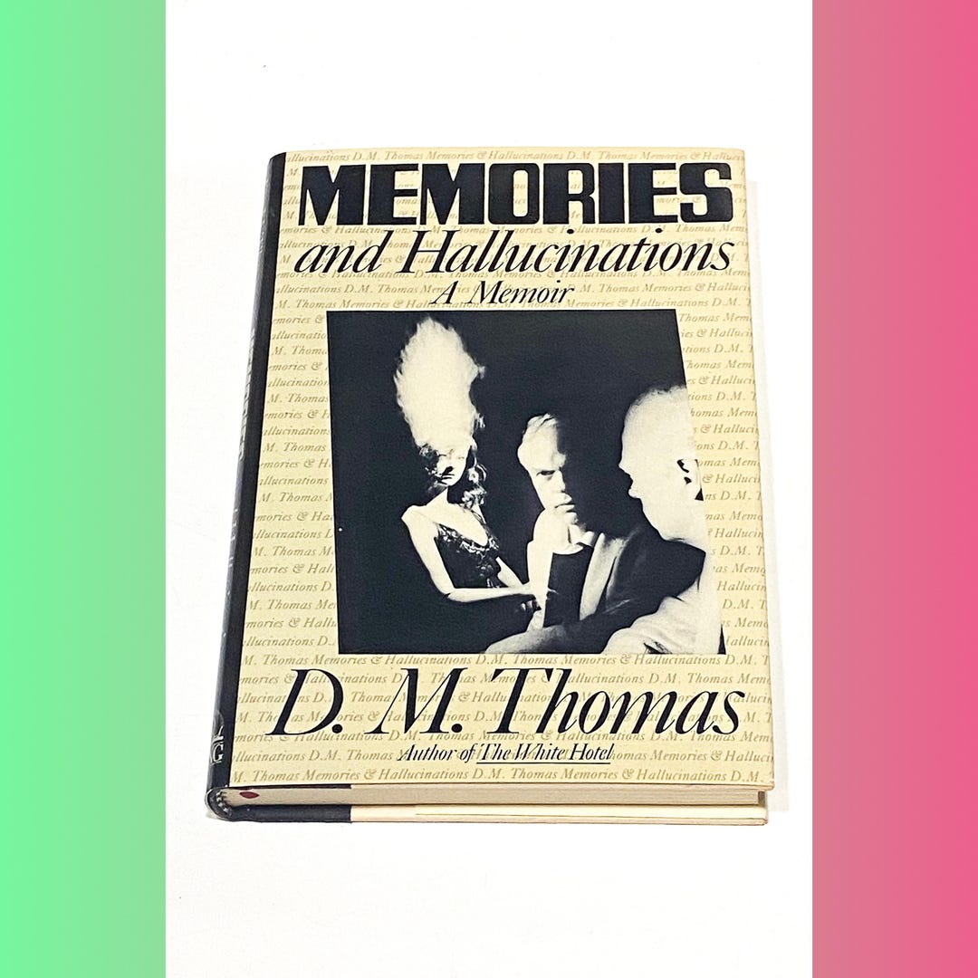 Dm Thomas Vintage DM Thomas Memoir - Memories Hallucinations - Classic Life Story ...
