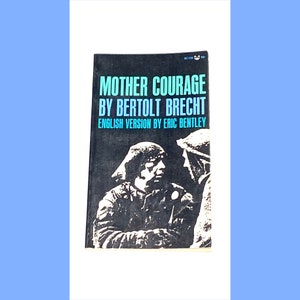 Mother Courage - Play by Bertolt Brecht - Vintage Paperback - Theatre Script - Pre Owned Used Book - Very Good Condition
