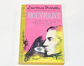 Mountolive - Lawrence Durrell - Contemporary Fiction - Classic Novel - Vintage Paperback Book - Pre Owned - Good
