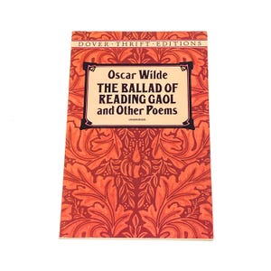Oscar Wilde - The Ballad of Reading Gaol and Other Poems - Poem Book of Poetry Collection - Preowned Good  - Vintage Paperback Book