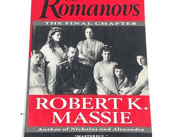 The Romanovs: The Final Chapter - Robert K. Massie - vintage paperback
