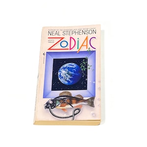 Neal Stephenson - Zodiac - Sci Fi Paperback — Classic Science Fiction - Vintage Paperback Book - Pre Owned - Very Good