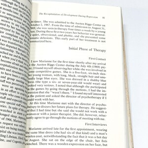 text from a book, specifically pages 81 and 82, which are related to the initial phase of therapy and the initial phase of therapy, respectively. The text is in English and appears to be a continuation of a story or narrative.