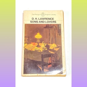 Sons and Lovers - DH Lawrence - Paperback - Fiction Books - Pre Owned Used - Good Condition