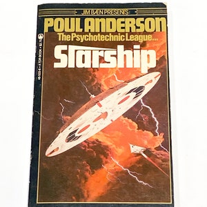 Poul Anderson - Starship - The Psychotechnic League - Sci Fi Paperback - Science Fiction Books - Pre Owned Used - Good Condition