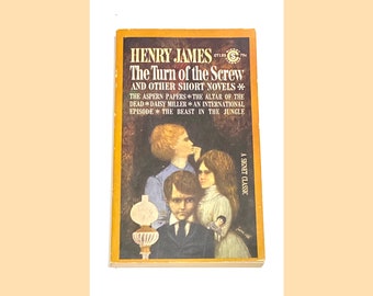 Henry James - The Turn of the Screw - Classic Literature - Vintage Paperback Book - Pre Owned - Excellent Condition