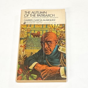 The Autumn of the Patriarch - Gabriel Garcia Marquez - Classic Literature Masterpiece - Vintage Paperback Book - Pre Owned - Very Good