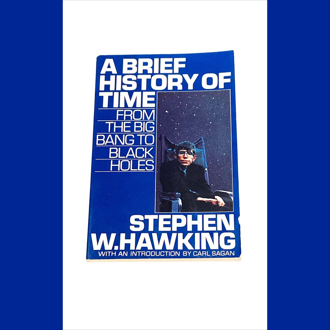 A Brief History of Time - Stephen Hawking - Vintage Paperback Book ...