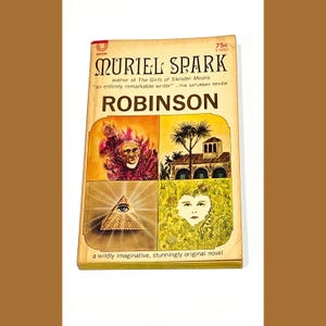 Used Fiction Paperback Book - Vintage Muriel Spark Robinson Paperback - Classic Literature Masterpiece - Good Condition