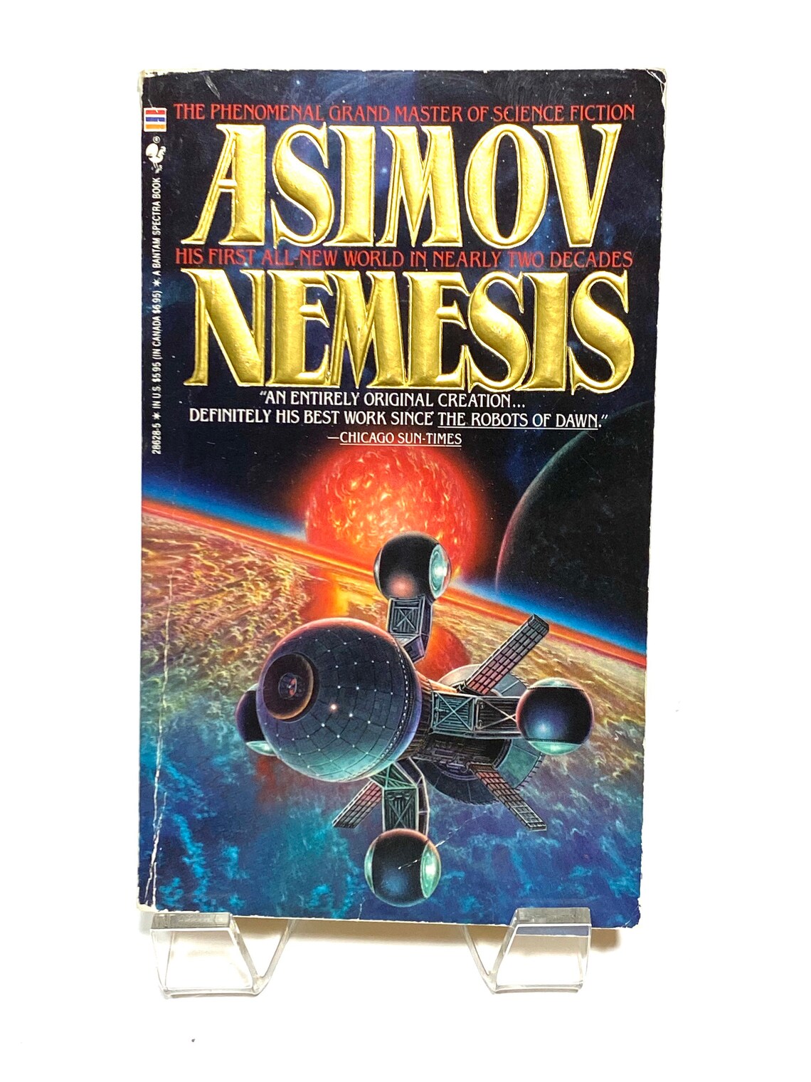 Nemesis Isaac Asimov Sci Fi Fantasy Paperback Vintage | Etsy