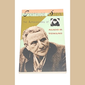 Gertrude Stein - The Autobiography of Alice Toklas - Vintage Paperback Novel - Classic Literature - Fiction Book - PreOwned Used -   Good