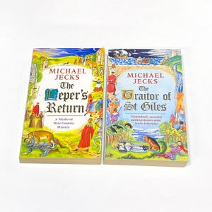 Michael Jecks - The Traitor of St Giles - The Leper’s Return  - Science Fiction Paperback Sci Fi Book Lot PreOwned Good