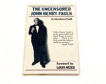 Used Biography Book - Vintage John Henry Faulk Memoir Bio Book - Retro Book Lovers Gift - Pre-Owned in  Condition Good