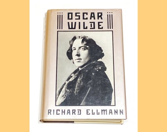 Oscar Wilde - Richard Ellmann - Vintage Hardcover Biography - Literary Life and Legacy - 1988 PreOwned