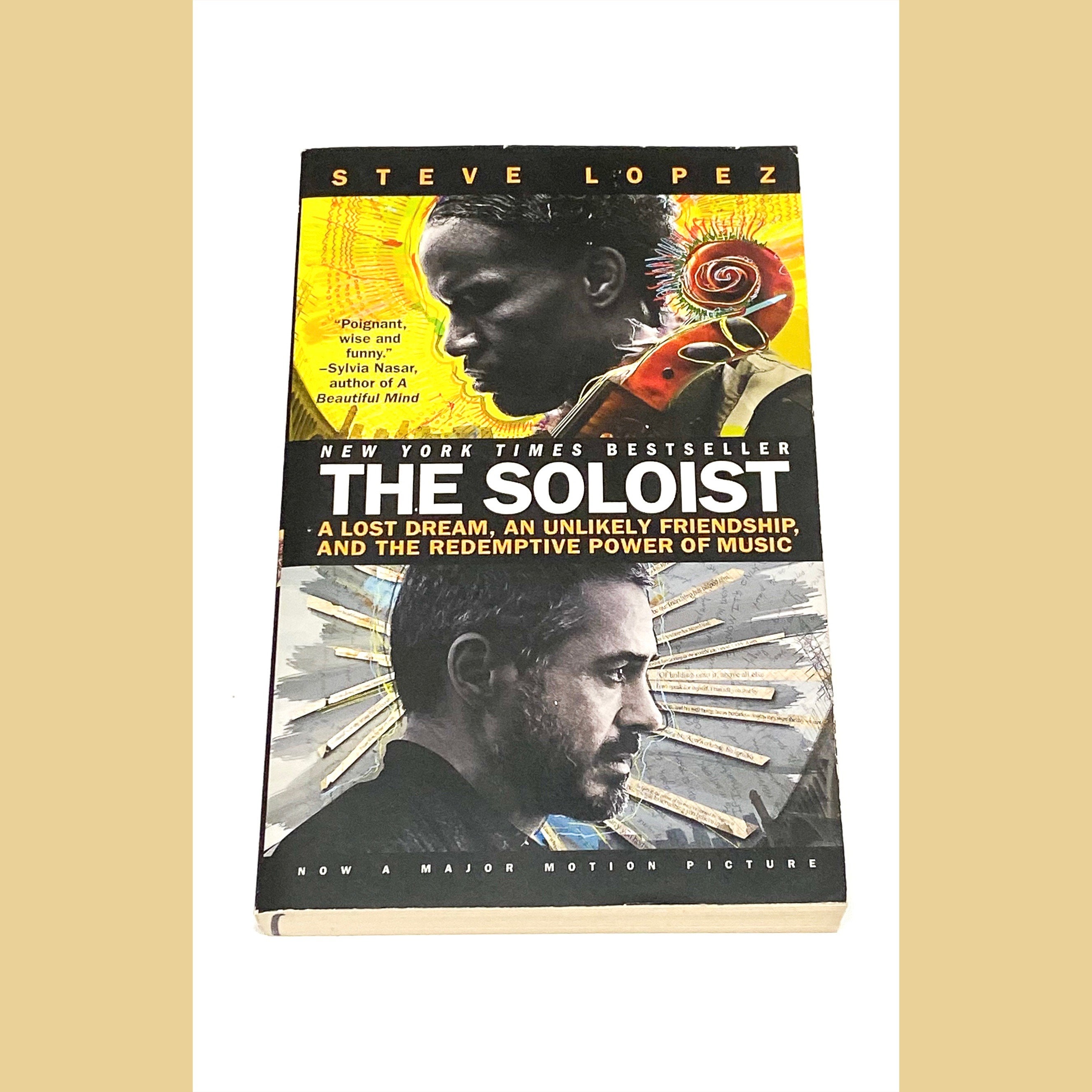 The Soloist Steve Lopez Literary Fiction Novel Book 